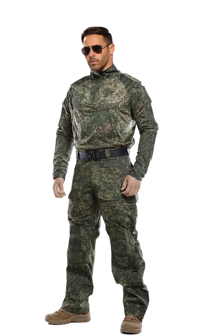 KIICEILING MP-3GJ Combat Shirts And Pants With Knee Pads