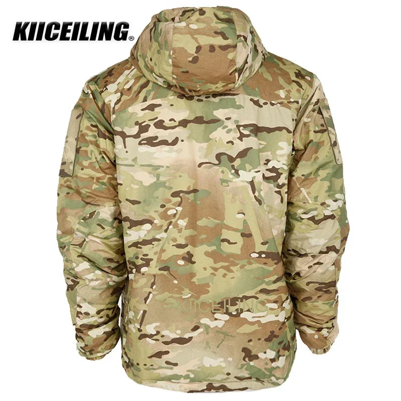 KIICEILING MP-2.0 Multicam Tactical Jackets Winter Warm Waterproof Coat