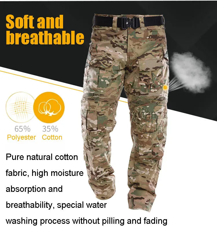 KIICEILING MP-G3 Tactical Pants Ripstop