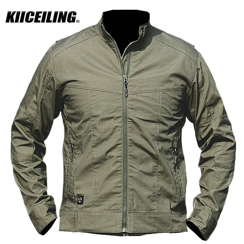 KIICEILING MP-CK Tactical Jackets For Men Ripstop