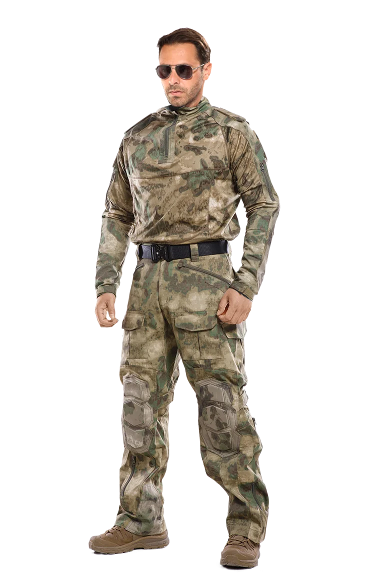 KIICEILING MP-3GJ Combat Shirts And Pants With Knee Pads