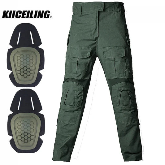 KIICELING Summer G3 Stretch Patch , Combat Pants With Knee Pads