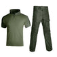 KIICEILING G2 Short Sleeves T-shirt And Pants With Knee Pads (CN S-3XL)