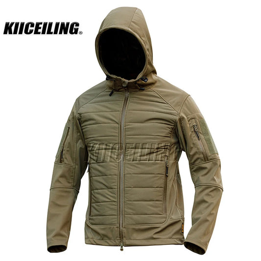 KIICEILING AK-XW Softshell Spring Autumn Warm Tactical Jackets