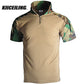 KIICEILING-Summer, FG2 Camouflage Short Sleeve T-Shirt for Men