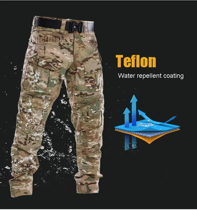 KIICEILING MP-G3 Tactical Pants Ripstop