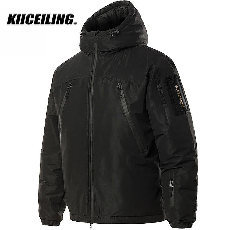 KIICEILING AK-2.0 Tactical Jackets For Men Winter Warm Coat