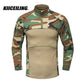 KIICEILING-Summer, FG3 Stretch, Men's Long Sleeve Camouflage T-Shirt,